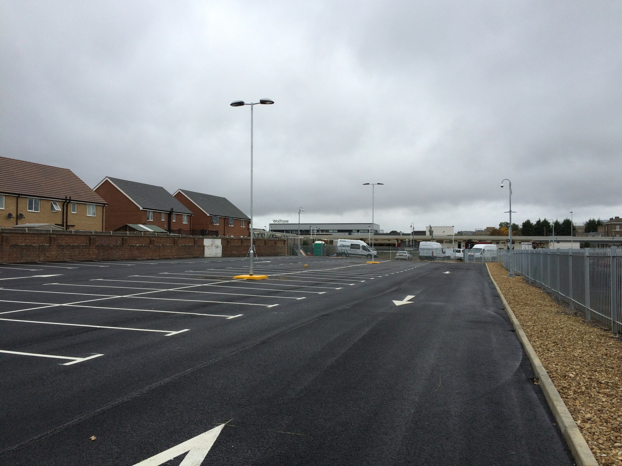 Peterborough Station Car Park Enhancement Project Railway Electrical 